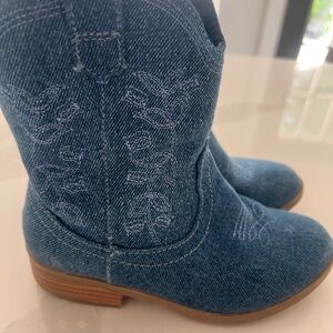 Little girls Denim Boots